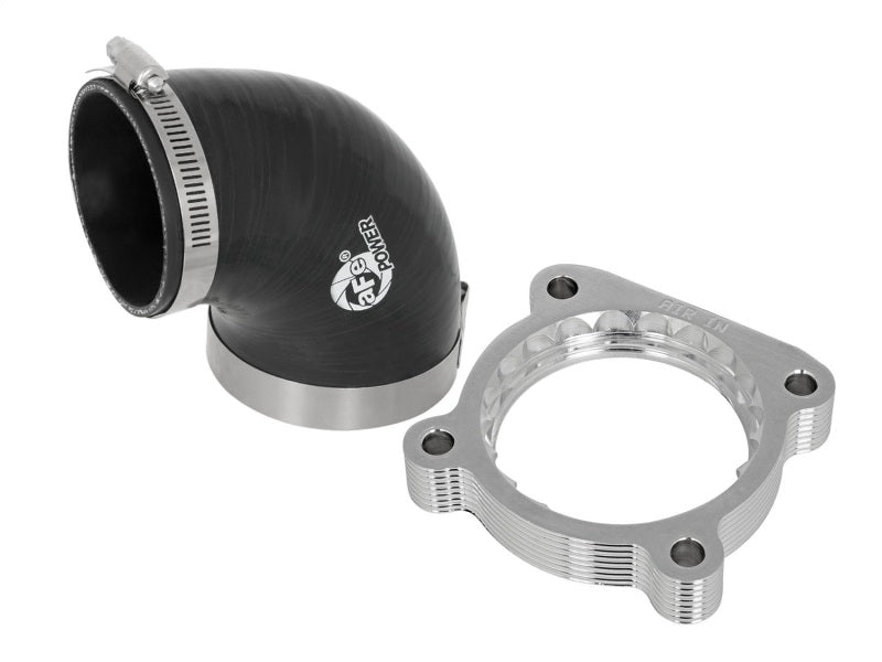 aFe Silver Bullet Throttle Body Spacers TBS 10-16 Nissan Patrol (Y62) V8-5.6L (320hp) - Mammoth Racing -