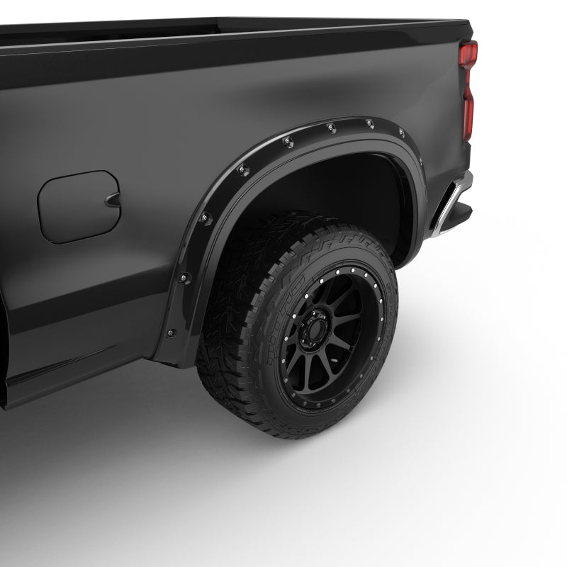 EGR 19-22 Chevrolet Silverado 1500 Traditional Bolt-On Look Fender Flares Black Set Of 4 - Mammoth Racing -