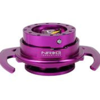 NRG Quick Release Kit Gen 4.0 - Purple Body / Purple Ring w/ Handles - My Store