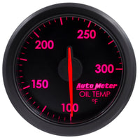 Autometer Airdrive 2-1/6in Oil Temp Gauge 100-300 Degrees F - Black - My Store