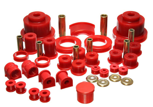 Energy Suspension 04 Pontiac GTO Red Hyper-flex Master Bushing Set - My Store