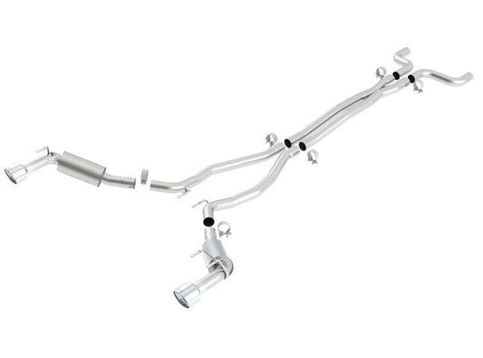 Borla 2010 Camaro 6.2L V8 S Type Catback Exhaust (does not work w/ factory ground affects package - - My Store