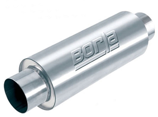Borla XR-1 Multi-Core 3in Ctr-Ctr Round 16in x 6.25in Rotary Engine Equipped Racing Muffler - My Store