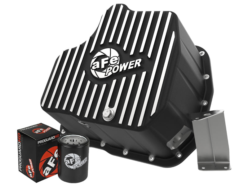 AFE Pro Series Deep Engine Oil Pan 01-10 GM Duramax V8-6.6L (td) - Mammoth Racing -