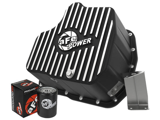 AFE Pro Series Deep Engine Oil Pan 01-10 GM Duramax V8-6.6L (td) - Mammoth Racing -