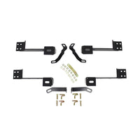Westin 99-14 Chevy Silv 2500/3500 Reg/Ext Cab Premier Oval Nerf Step Bar Mount Kit - Blk - Mammoth Racing -