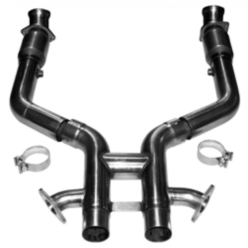 Kooks 12-13 Ford Mustang GT 5.0l 4V -302 Boss Edition 3in x 2 3/4in OEM Exhaust Green - Mammoth Racing -