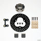 Wilwood Dynapro Single LW Left Front Kit - Midget 10.20in Aluminum Drilled Rotor - Mammoth Racing -
