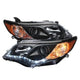 Spyder Toyota Camry 12-14 Projector Headlights DRL Blk High 9005 (Not Included PRO-YD-TCAM12-DRL-BK - Mammoth Racing -