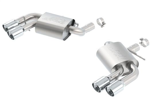 Borla 2016 Chevy Camaro 6.2L AT/MT S-Type Rear Section Exhaust w/o Dual Mode Valves - My Store