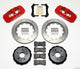 Wilwood Aero4 Rear Kit 14.00in Red 97-04 Corvette C5/z06 05-13 C6 - Mammoth Racing -