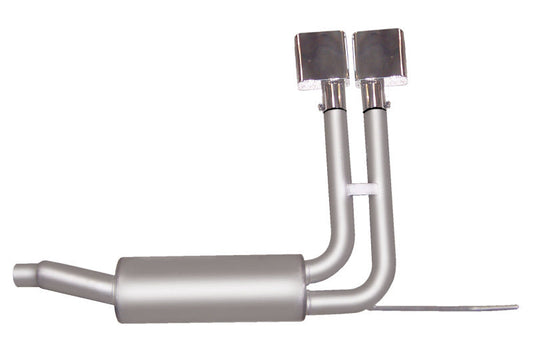 Gibson 05-08 Ford F-150 FX4 5.4l 2.5in Cat-Back Super Truck Exhaust - Stainless - Mammoth Racing -