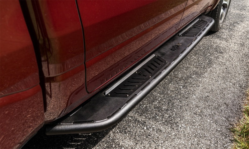 N-FAB 12007-2018 Chevrolet Silverado 1500 Crew Cab Pickup Roan Running Boards - Textured Black - Mammoth Racing -