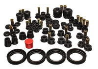 Energy Suspension 97-01 Honda Prelude (Type SH Only) Black Hyper-Flex Master Bushing Set - Mammoth Racing -