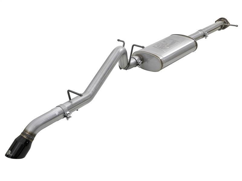 aFe MACH Force-Xp Hi-Tuck 3in. 409 SS C/B Exhaust 15-18 GM Colorado/Canyon L4-2.5L/V6-3.6L - Blk Tip - Mammoth Racing -
