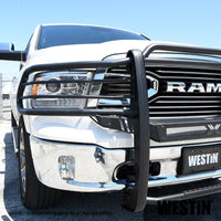Westin 19-21 Ram 1500 Classic (Excl Rebel) Sportsman X Grille Guard - Textured Black - Mammoth Racing -