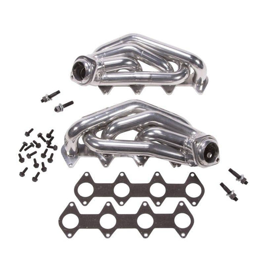 BBK 05-10 Mustang 4.6 GT Shorty Tuned Length Exhaust Headers - 1-5/8 Silver Ceramic - Mammoth Racing -
