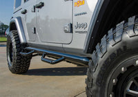 N-Fab Nerf Step 2018 Jeep Wrangler JL SUV 4 Door- Gloss Black - W2W - 3in - Mammoth Racing -