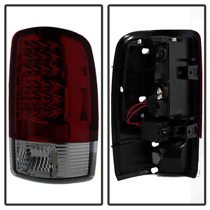 Spyder Chevy Suburban/Tahoe 1500/2500 00-06 LED Tail Lights Red Smoke ALT-YD-CD00-LED-RS - Mammoth Racing -