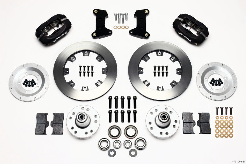 Wilwood Forged Dynalite Front Kit 12.19in 74-80 Pinto/Mustang II Disc Spindle only - Mammoth Racing -
