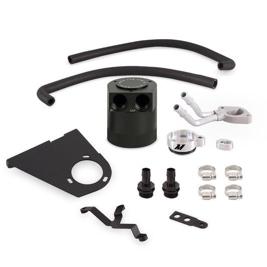 Mishimoto 2017+ Ford 6.7L Powerstroke Baffled Oil Catch Can Kit - Mammoth Racing -