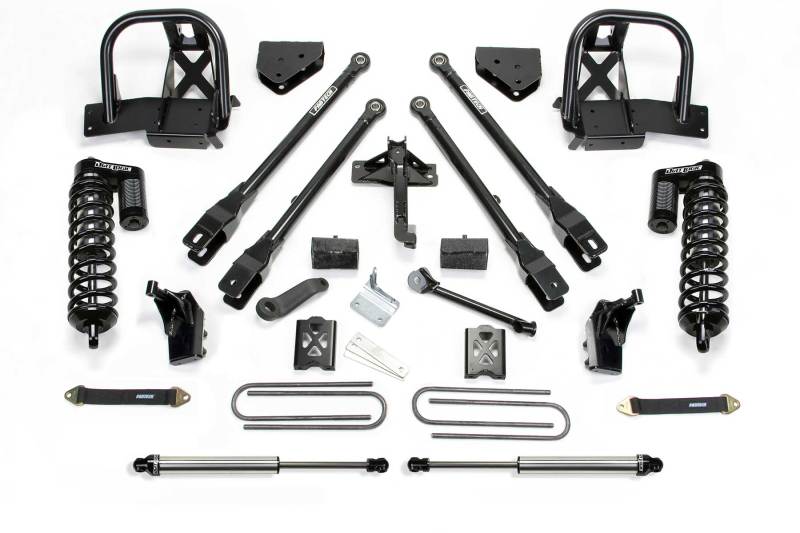 Fabtech 11-16 Ford F250 4WD 4in 4Link Sys w/Dlss 4.0 C/o& Rr Dlss - Mammoth Racing -