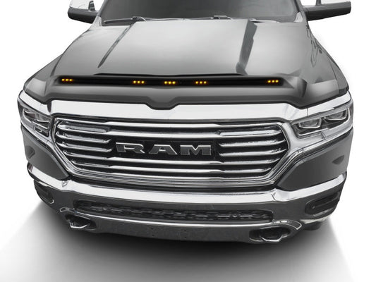 AVS 19-22 RAM 1500 (Excl. Sport Hood) Aeroskin Lightshield Color Match Hood Protector -Billit Silver - Mammoth Racing -