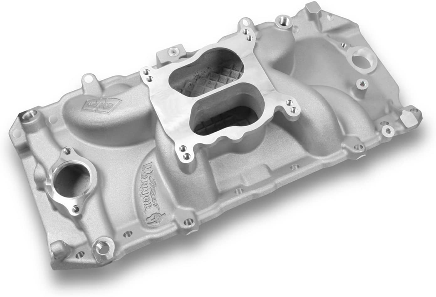 Weiand 8125p Street Warrior Square/Spread Bore Polished Intake Manifold - My Store