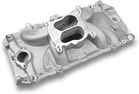 Weiand 8122 Street Warrior Square/Spread Bore Satin Intake Manifold - My Store