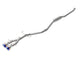 aFe Takeda 2.5in 304SS Cat-Back Exhaust System 17-20 Honda Civic SI Coupe L4-1.5L (t) - BL Flame Tip - Mammoth Racing -