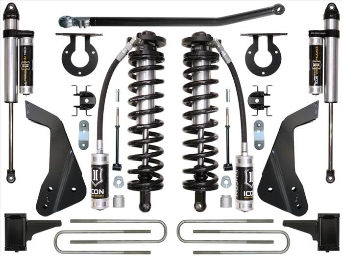 Icon 05-07 Ford F-250/f-350 4-5.5in Stage 3 Coilover Conversion System - Mammoth Racing -