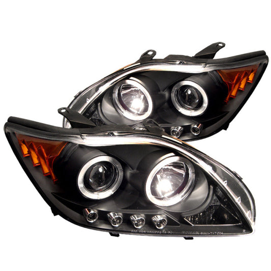 Spyder Scion TC 05-07 Projector Headlights LED Halo -Replaceable LEDs Blk PRO-YD-TTC04-HL-AM-BK - Mammoth Racing -