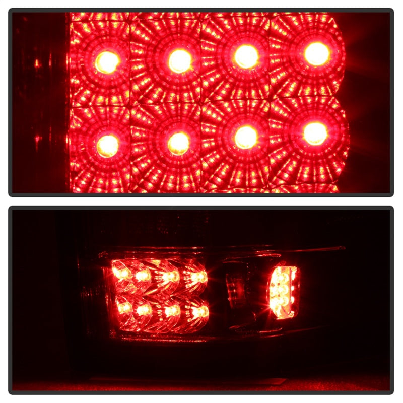 Xtune Ford F150 Styleside 04-08 (Not Fit Heritage & SVT) LED Tail Lights Smoke ALT-ON-FF15004-LED-SM - Mammoth Racing -