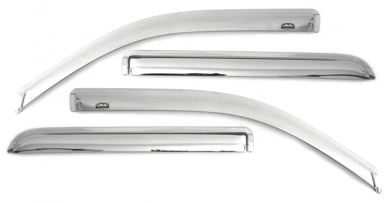 AVS 18-22 Chevrolet Equinox Ventvisor Window Deflectors 4pc - Chrome - Mammoth Racing -