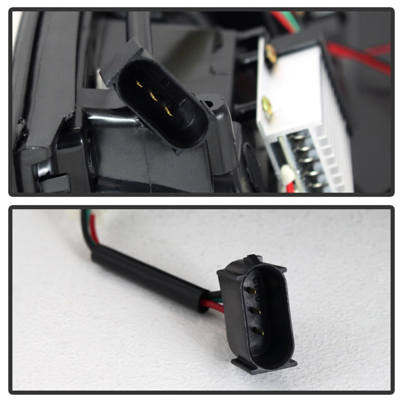 Spyder Ford F150 09-14 LED Tail Lights Black ALT-YD-FF15009-LED-BK - Mammoth Racing -