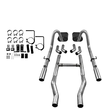 Flowmaster 817174 Super 40 Series American Thunder 2.5" Header-Back Exhaust System for Chevy V8 Engine - My Store