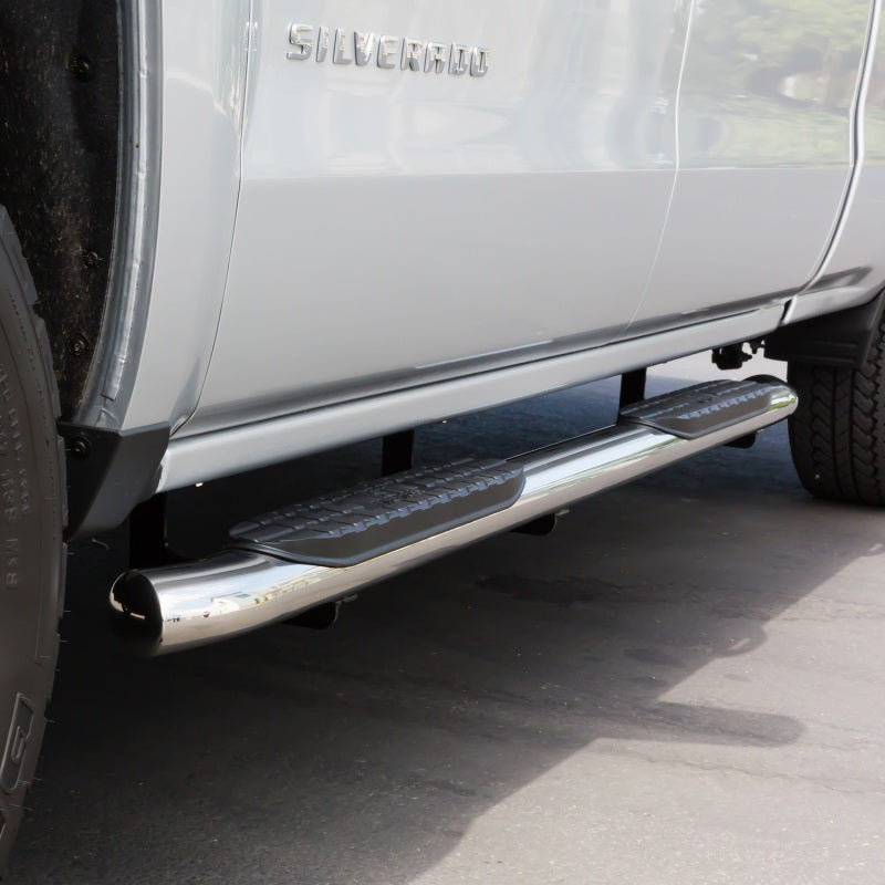 Westin 2014-2018 Chevy Silverado 1500 Crew Cab PRO TRAXX 5 Oval Nerf Step Bars - SS - Mammoth Racing -