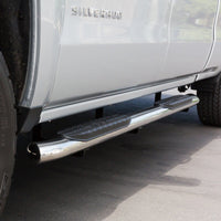Westin 2014-2018 Chevy Silverado 1500 Crew Cab PRO TRAXX 5 Oval Nerf Step Bars - SS - Mammoth Racing -