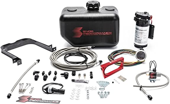 Snow Performance SNO-2130-BRD Injection Kit (SS Braided Line & 4AN) (05-10 Mustang Stage 2 Boost Cooler Water-Methanol) - My Store