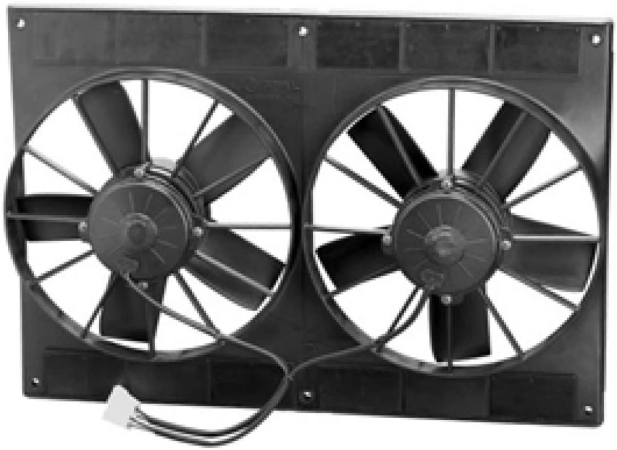 Spal 30102113 Puller Fan (16In High Performance Race Curved Blade For Use W/ 40Amp Fuse @ 13v) - My Store