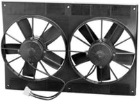 Spal 30102113 Puller Fan (16In High Performance Race Curved Blade For Use W/ 40Amp Fuse @ 13v) - My Store