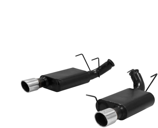 Flowmaster 817588 American Thunder 409s Stainless Steel Aggressive Sound Rear Dual Exit Axle-back Exhaust Kit - My Store