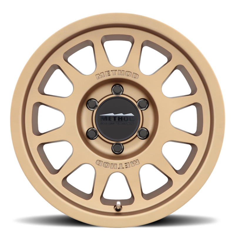 Method Mr703 17x8.5 +25mm Offset 6x135 87mm CB Method Bronze Wheel - Mammoth Racing -