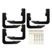 Westin 2002-2009 Chevrolet/GMC/Oldsmobile/Isuzu Trailblazer Running Board Mount Kit - Black - Mammoth Racing -
