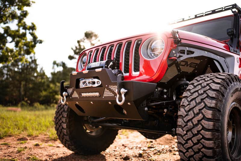 DV8 Offroad 18-22 Jeep JL & 2020-22 JT Front Modular Bumper - Mammoth Racing -