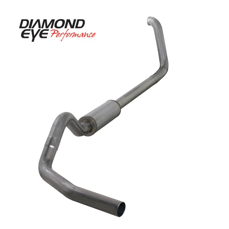 Diamond Eye KIT 4in TB SGL SS: 00-03 FORD 7.3L F250/F350 - Mammoth Racing -