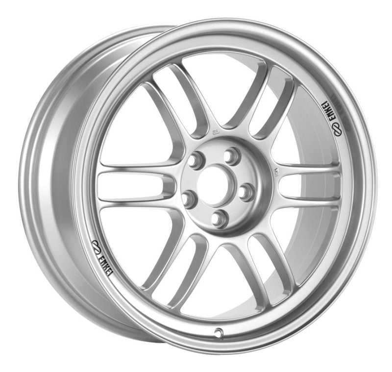 Enkei RPF1 18x7.5 5x112 48mm Offset 73mm Bore Silver Wheel - Mammoth Racing -