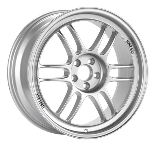 Enkei RPF1 18x7.5 5x112 48mm Offset 73mm Bore Silver Wheel - Mammoth Racing -