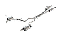 Borla 21-23 Jeep Grand Cherokee L S-Type Catback Exhaust Turndown Tips - Mammoth Racing -