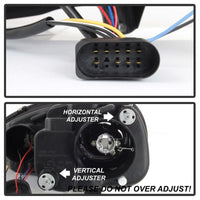 Spyder Volkswagen GTI 06-09/Jetta 06-09 Halogen Model Only - LED Halo DRL Black PRO-YD-VG06-HL-BK - Mammoth Racing -